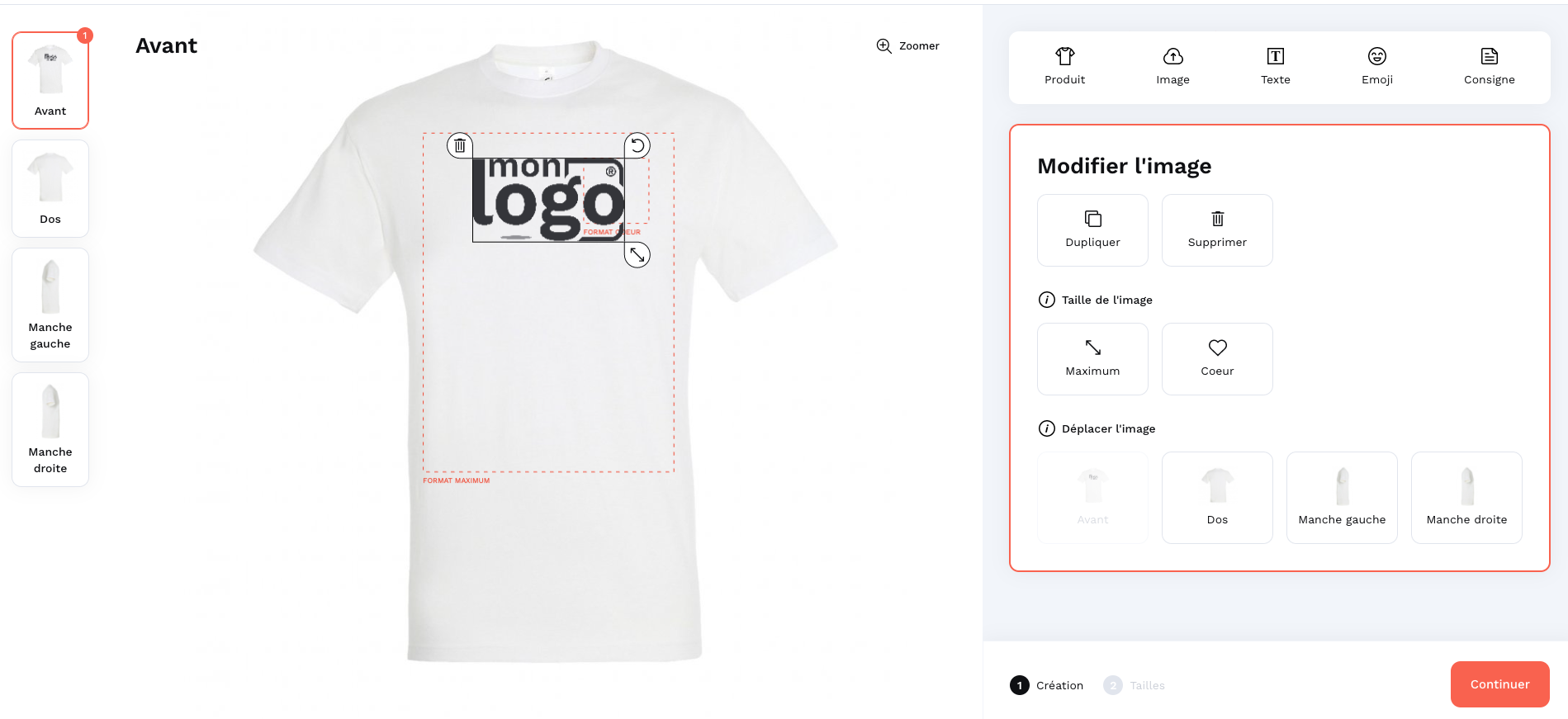 Créer son tee discount shirt en ligne